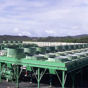 Hawaii's Puna Geothermal Venture power plant.