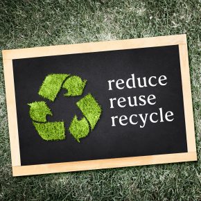 Reduce, reuse, recycle - the 3 R's of waste management.